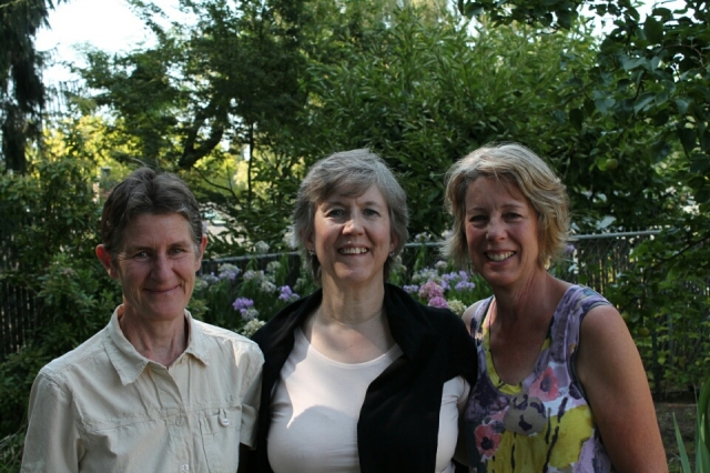 Jessie, Cathy &amp; Susan had a mini-reunion in August, 2015.