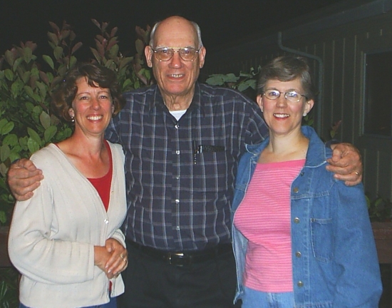 Susan (Brady)Dorning, Gil Bascom, and Cathy Braun--Tacoma, WA.  June '05
